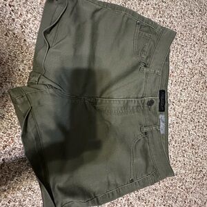 Aeropostale green shorts. Super stretchy and comfy!